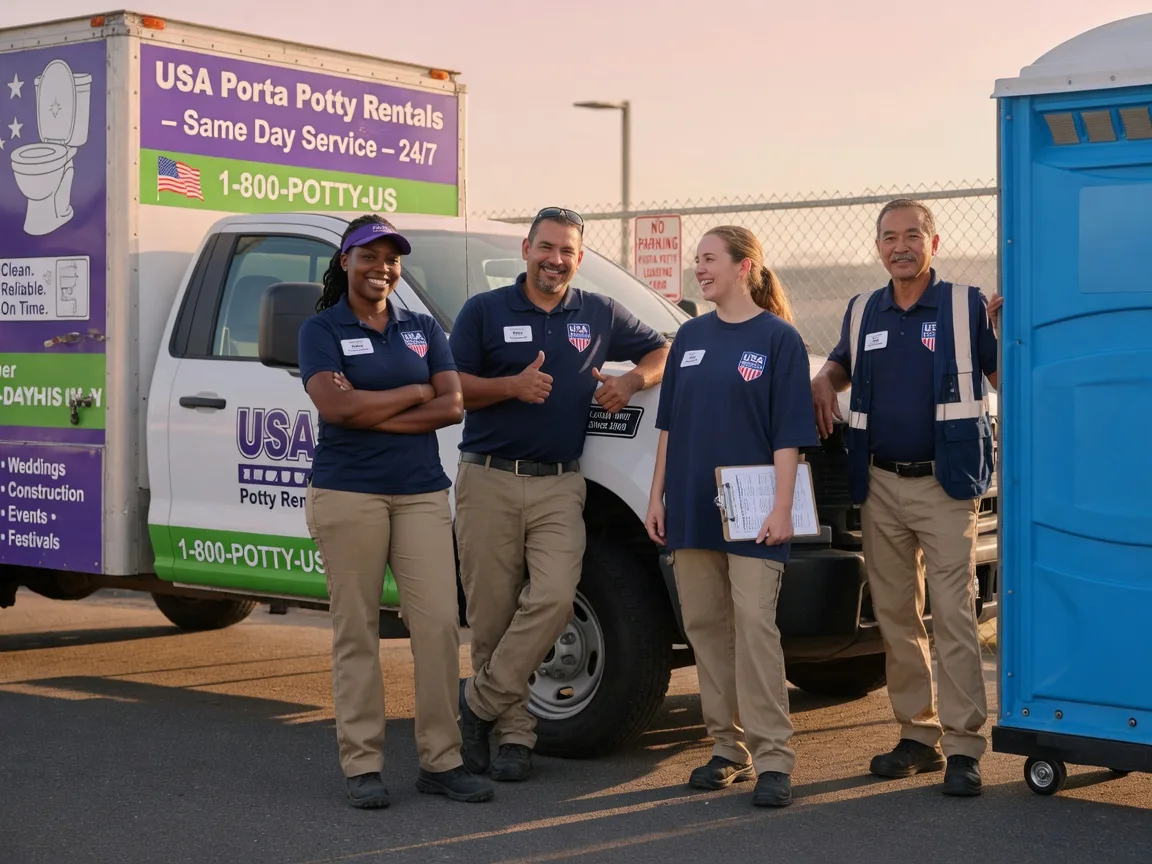 Porta Potty Rental company in New Paris, IN