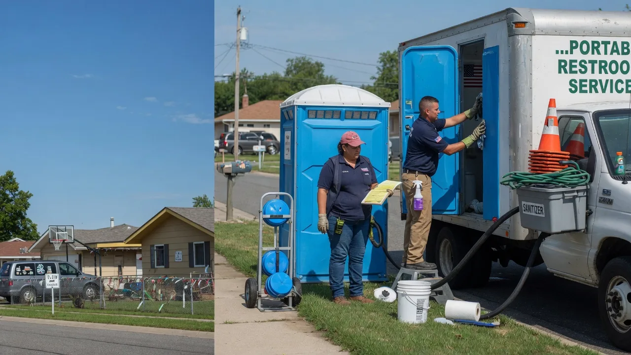 Portable Toilet Rental in New Paris, IN near me
